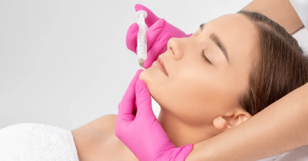 A Women Receiving Kybella in Carmel IN