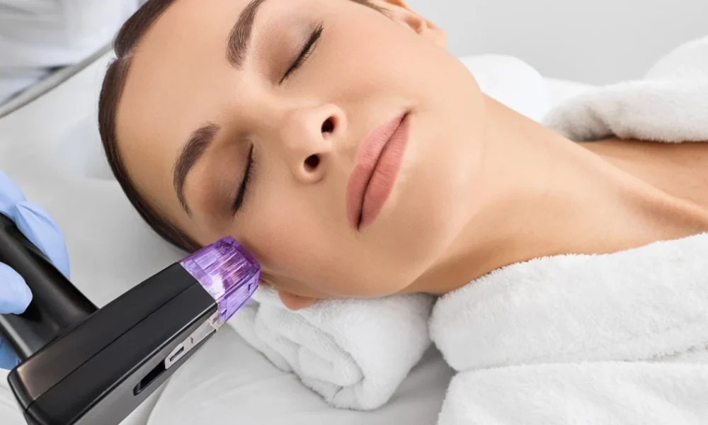 Women Receiving Morpheus8 for Face, neck & Body in Carmel IN